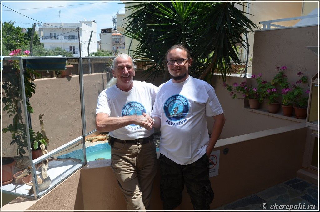 Посещение "AquaWorld" в Херсонисосе, Крит