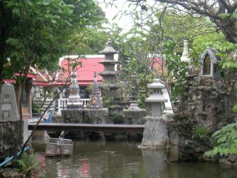 Храм черепах в Бангкоке, Тайланд