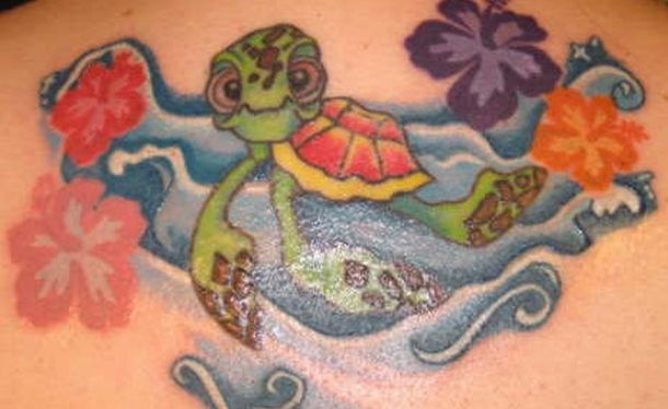 Черепахи в татуировках