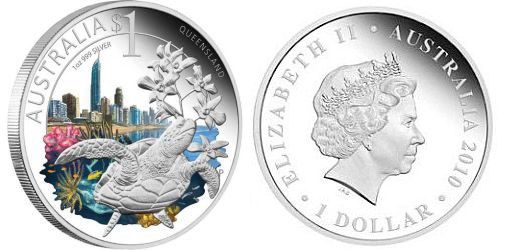 Австралия 2010 1$