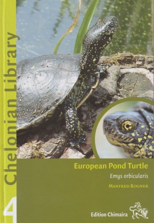 European pond turtle Emys orbicularis