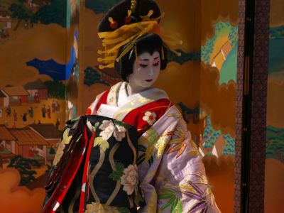 японские традиционные женские украшения для волос — кандзаси