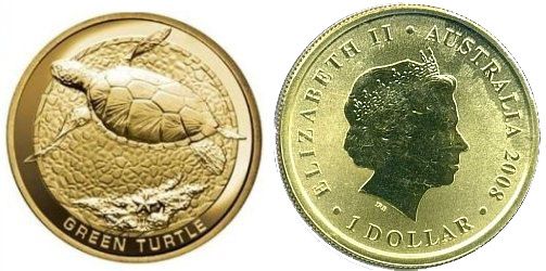 Австралия 2008 1$